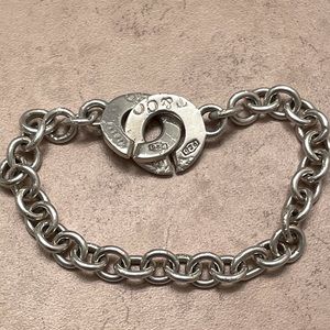 Tiffany and Co interlocking bracelet